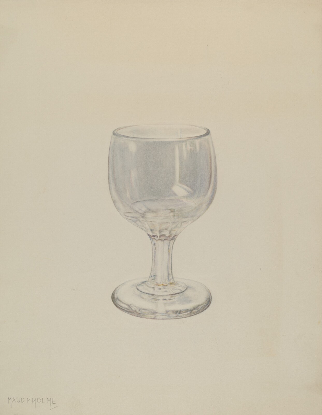 Glass, Maud M. Holme, 1935/1942