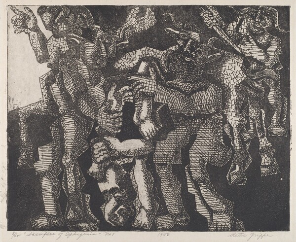 Sacrifice of Iphigenia, No.1