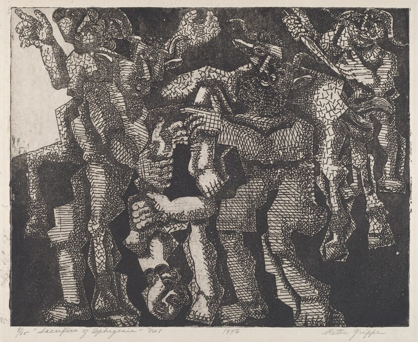 Sacrifice of Iphigenia, No.1