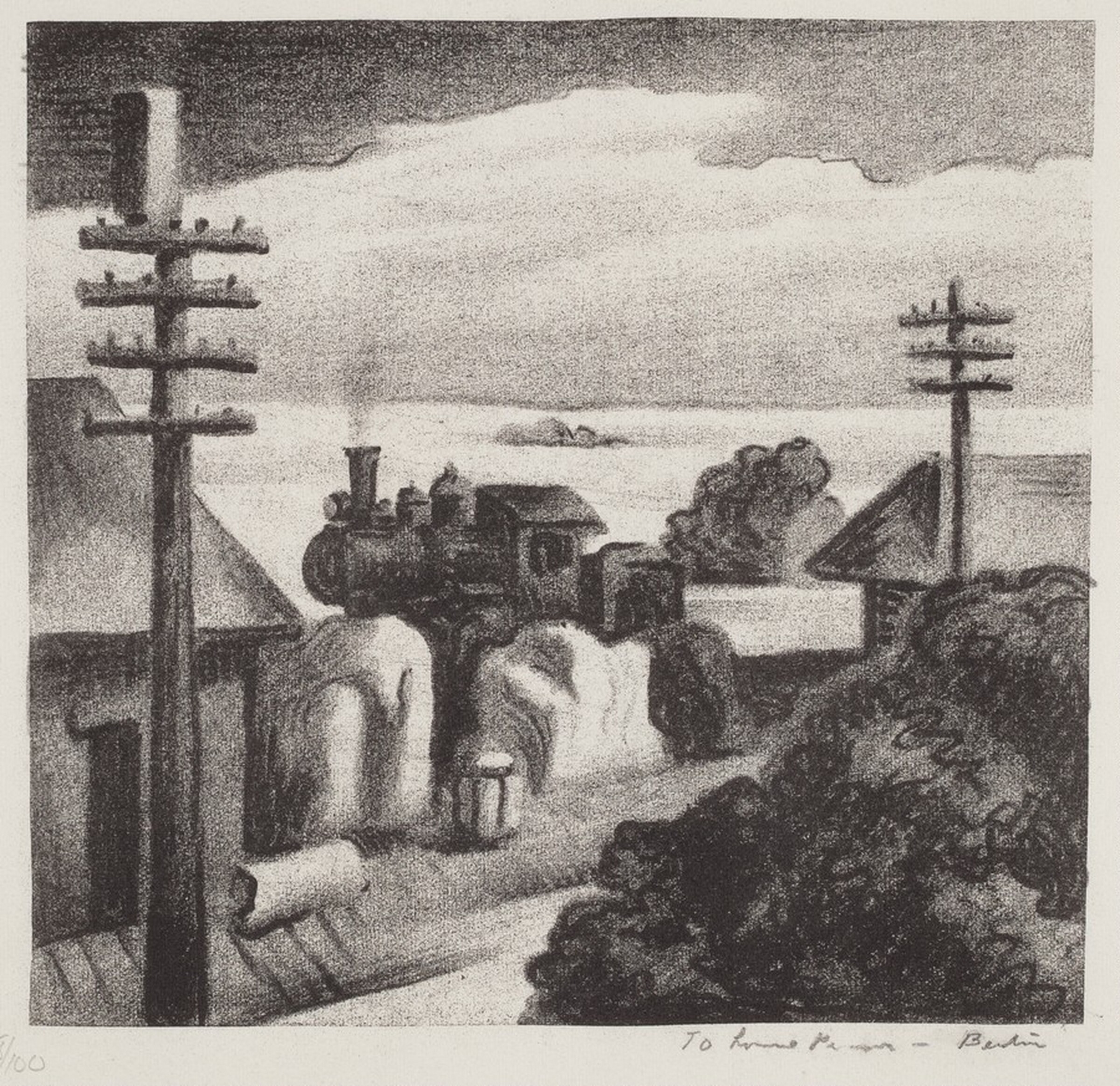 The Station, Thomas Hart Benton, 1929