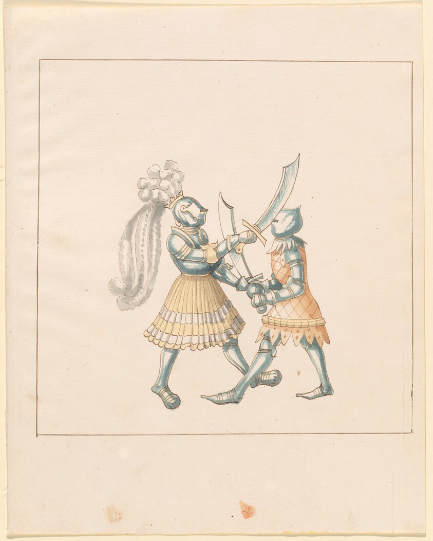 Foot Combat with Falchions