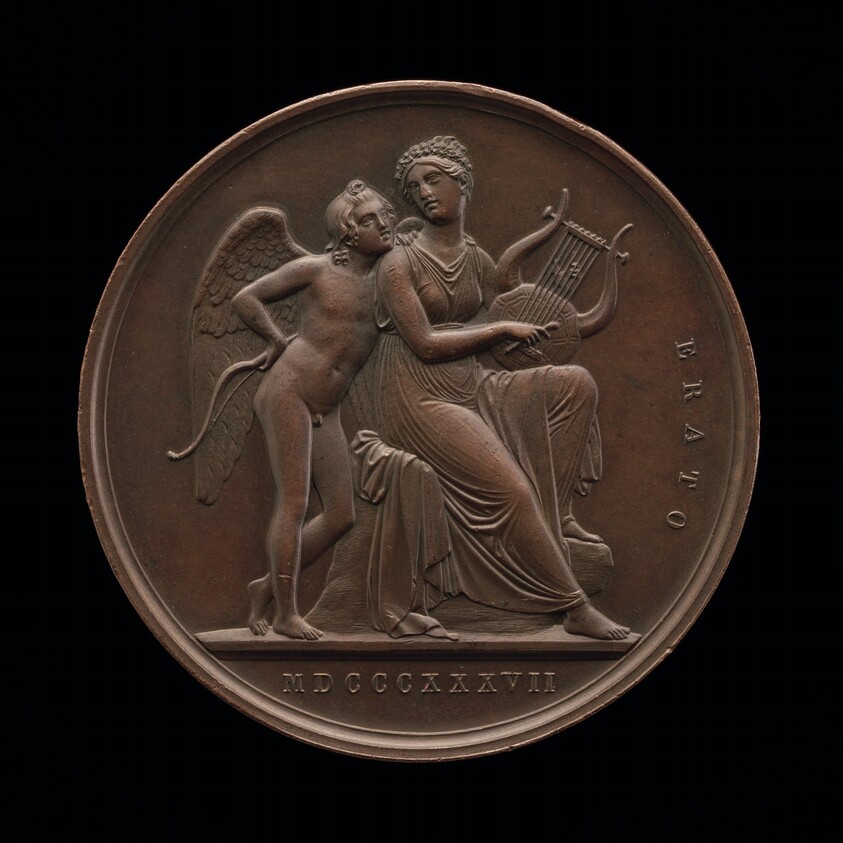 Cupid and Erato [reverse]