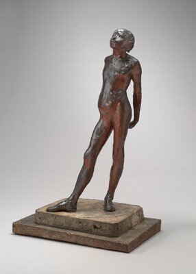 Study in the Nude of Little Dancer Aged Fourteen (Nude Little Dancer), Edgar Degas, c. 1878-1881