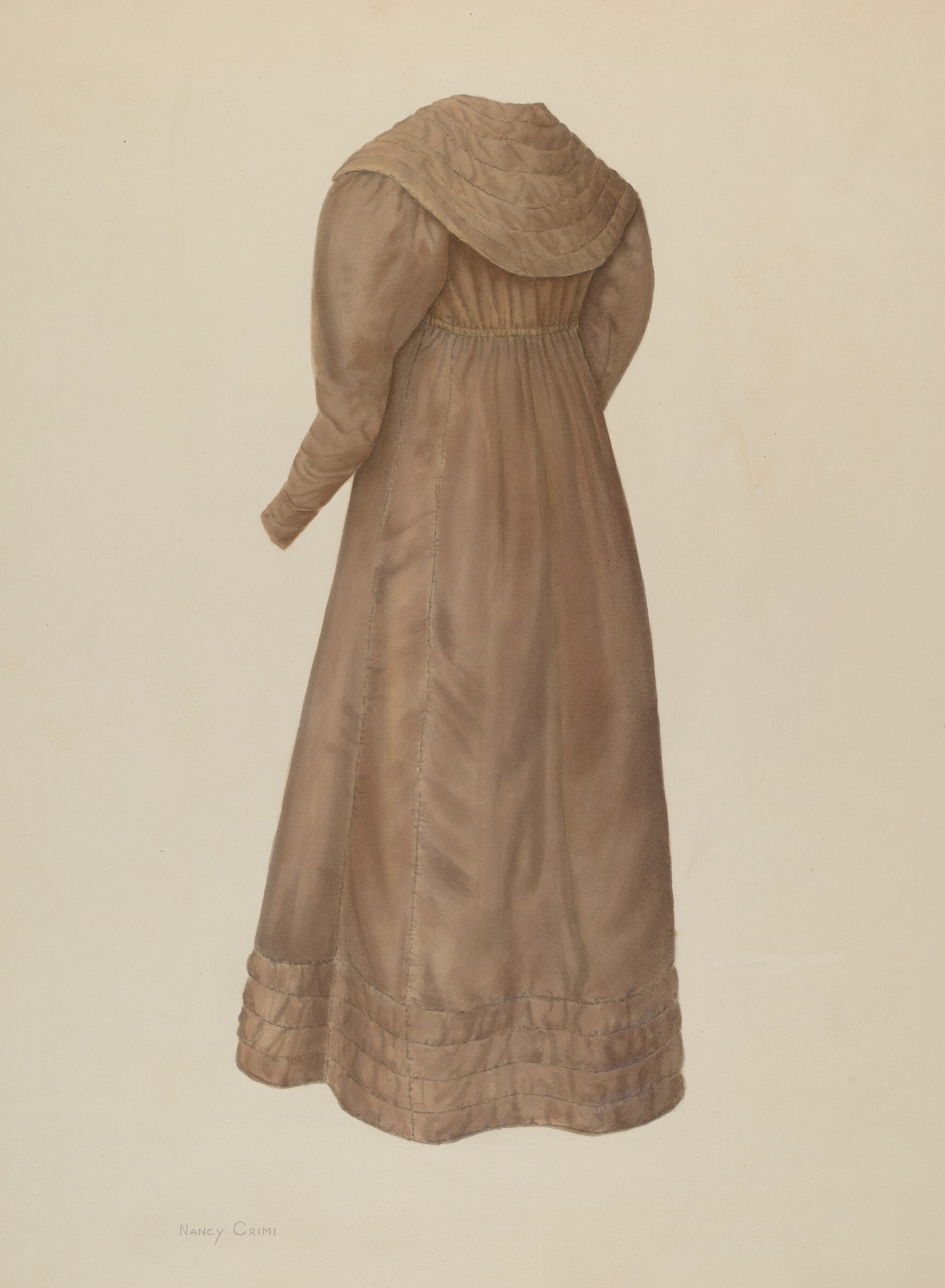 Traveling Coat, Nancy Crimi, 1935/1942
