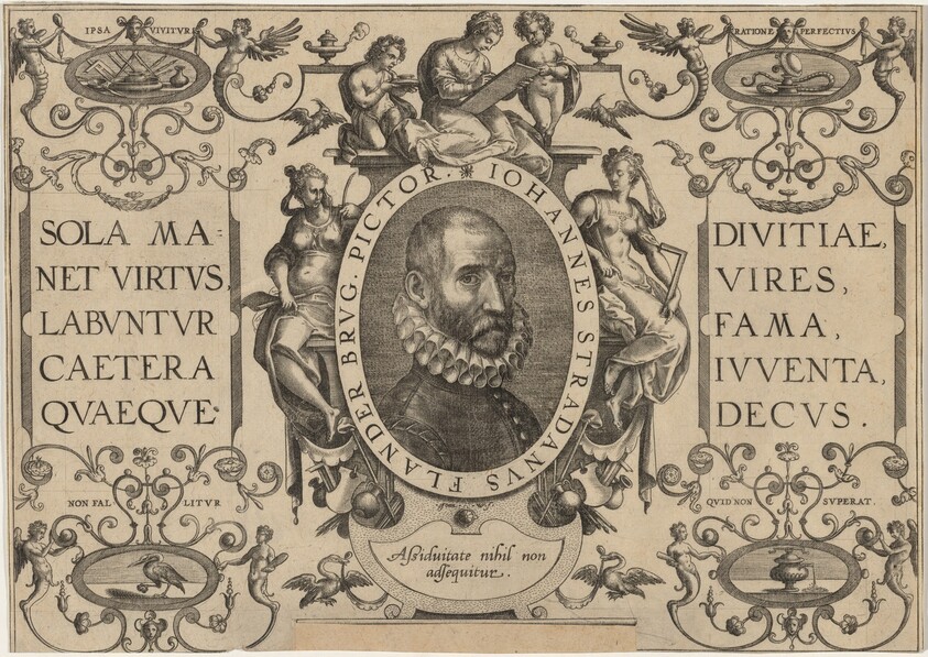 Jan van der Straet, Artist