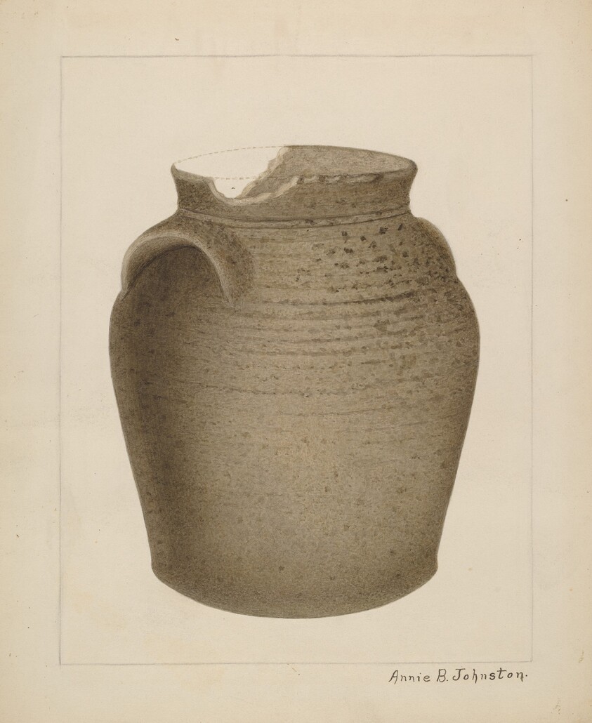 Stoneware Jar