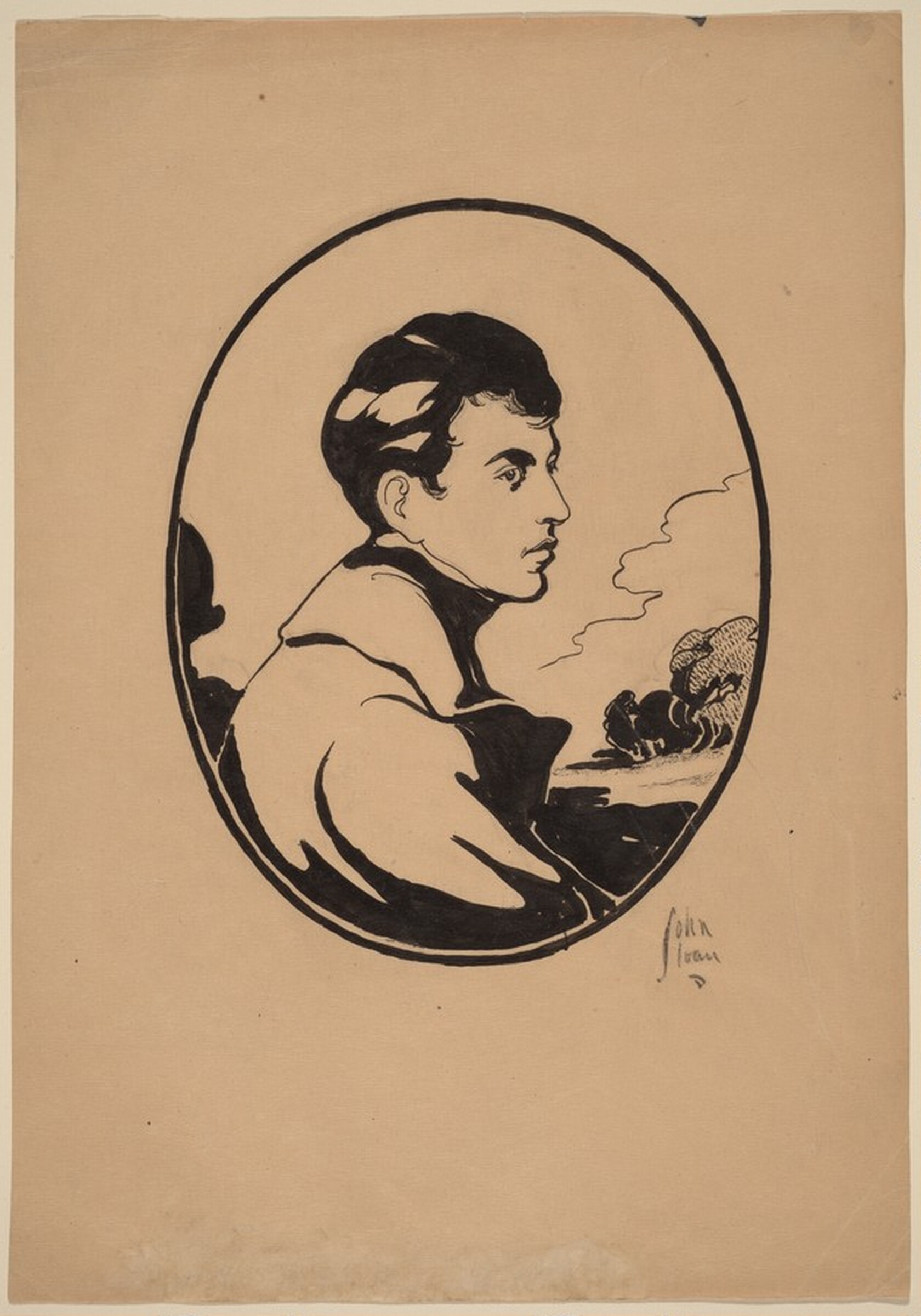 Self-Portrait, John Sloan