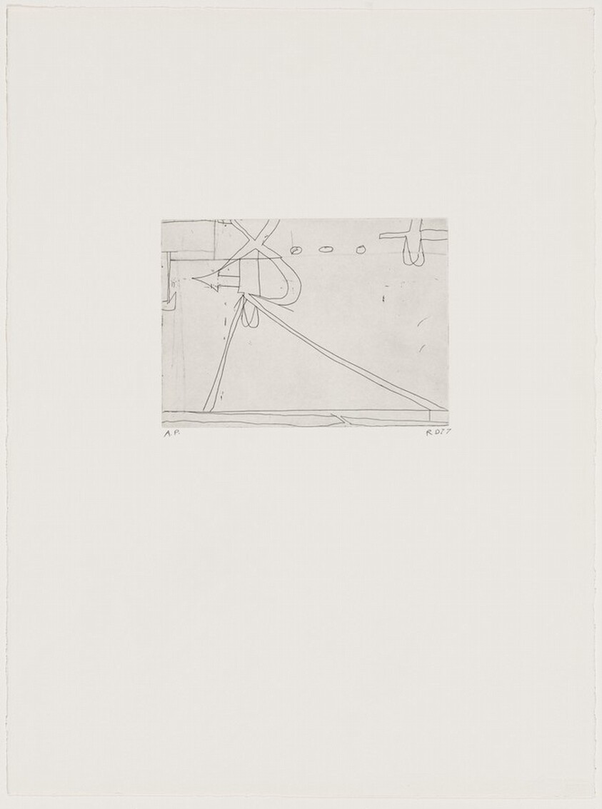 #6 from Nine Drypoints and Etchings [artist's proof]