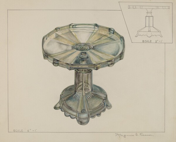 Glass Cake Stand