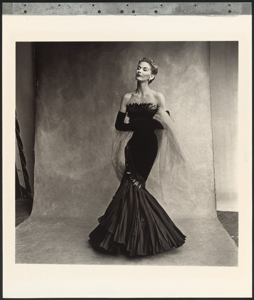 Rochas Mermaid Dress (Lisa Fonssagrives-Penn), Paris