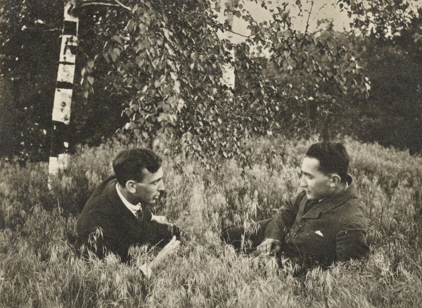 Self-Portrait with Jenó Kertész