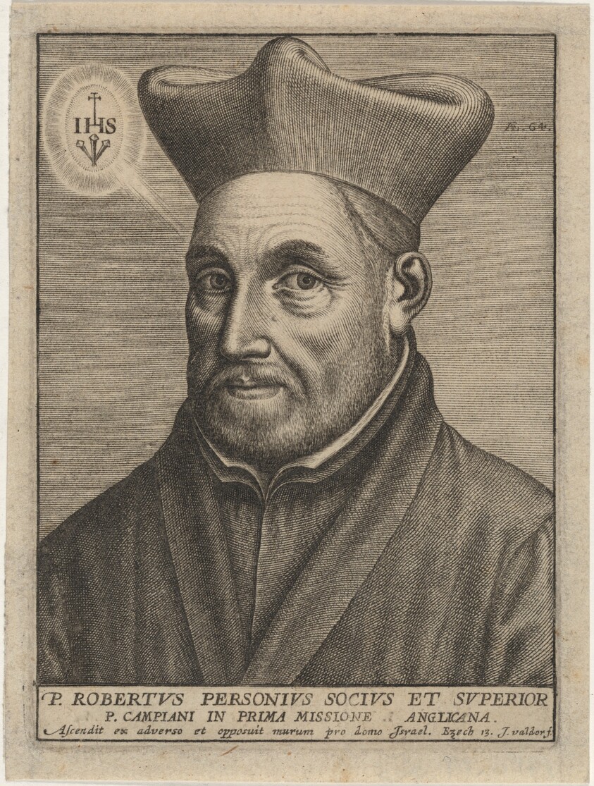 P. Robertus Personius, Priest