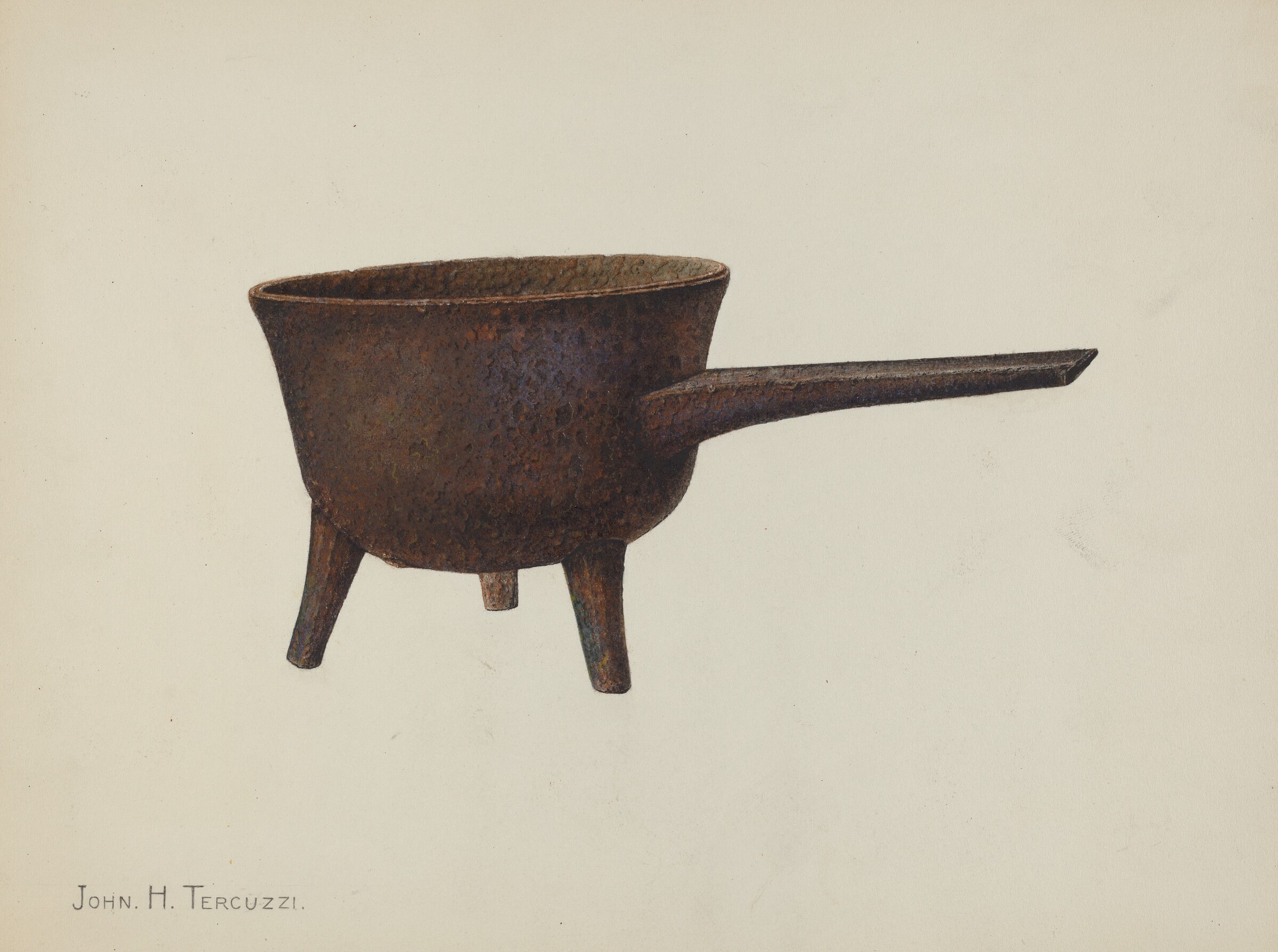 Skillet, John H. Tercuzzi, c. 1939