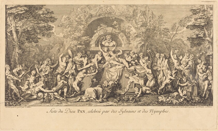 Feste du Dieu Pan, celebree par des Sylvains et des Nymphes (Feast of the God Pan Celebrated by Sylvans and Nymphs)