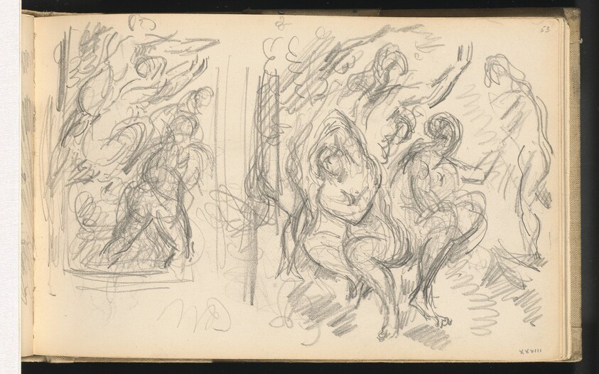 Two Studies for "The Judgement of Paris" or "The Amorous Shepherd"