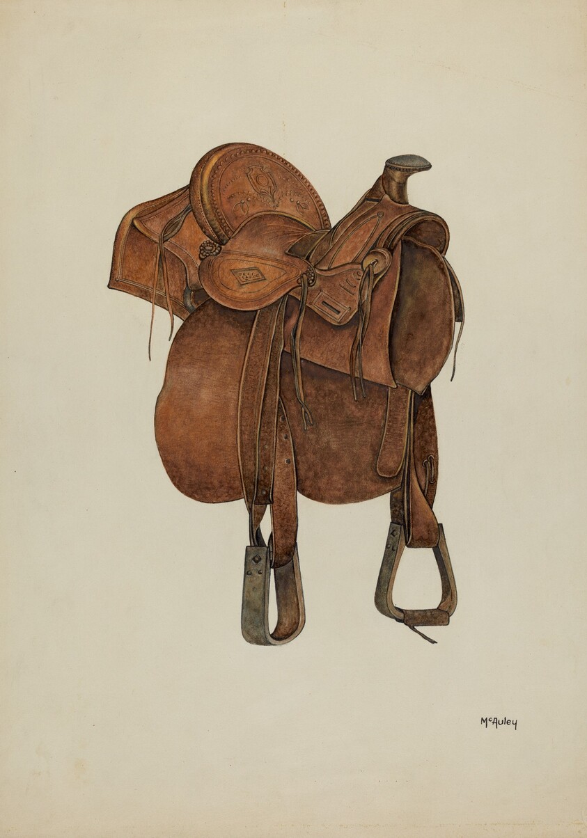 Leather Saddle
