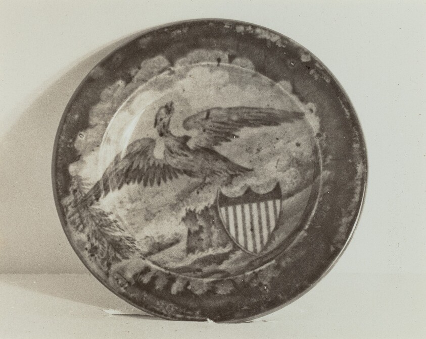 Cup Plate - "U.S. Arms"
