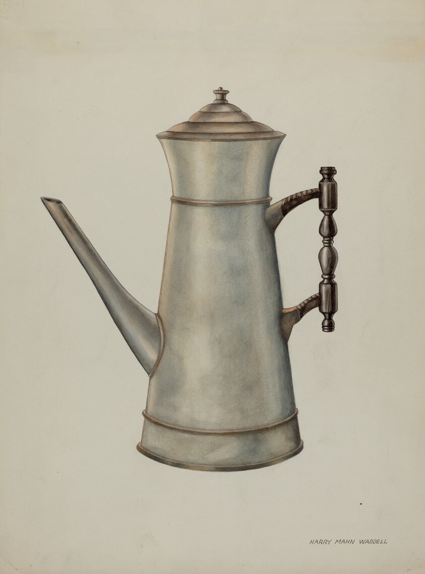 Pewter Coffee Pot