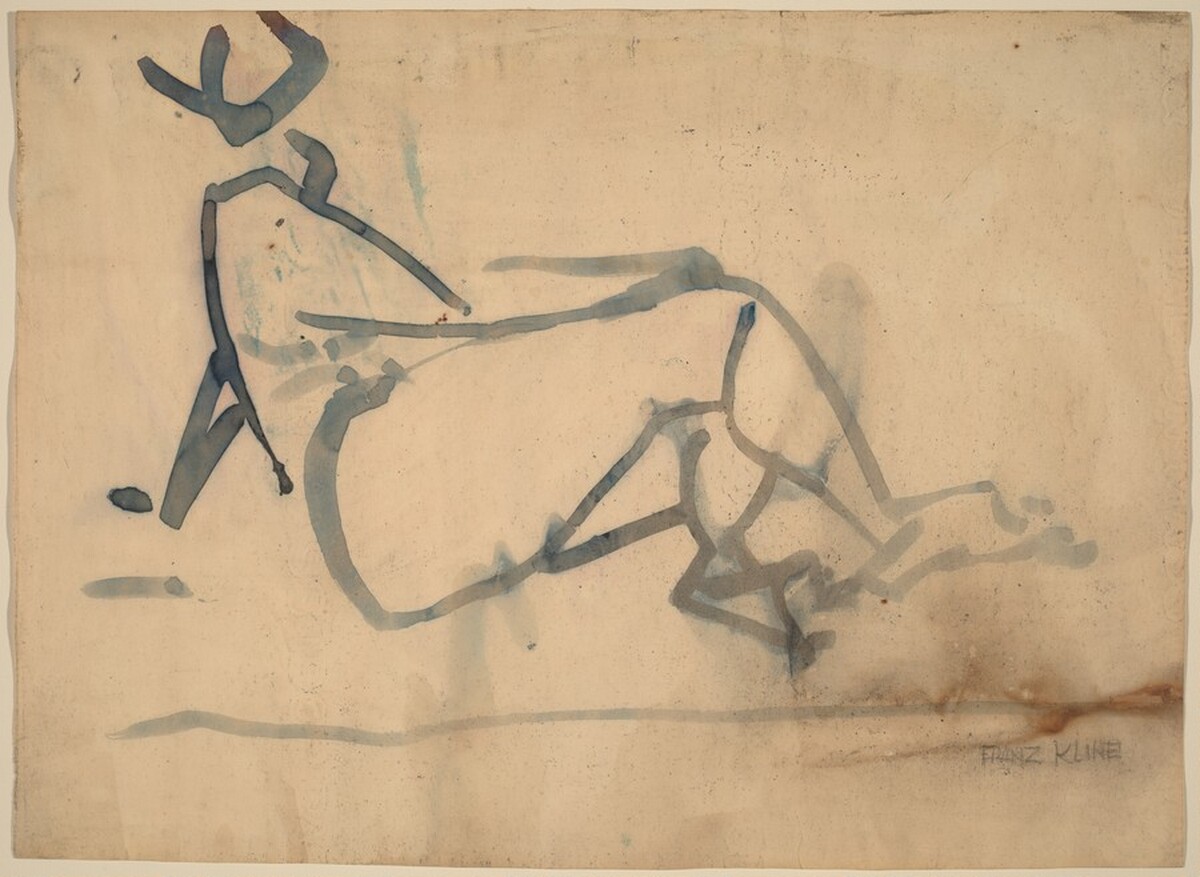 Reclining Figure Facing Left