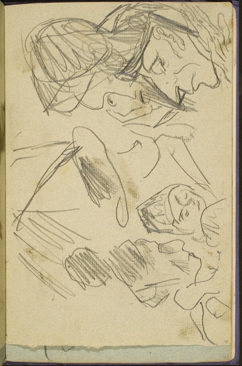 mehrere Studienköpfe (Several Head Studies) [p. 41]