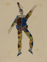 Dancing Doll: Harlequin, Mina Lowry, c. 1936