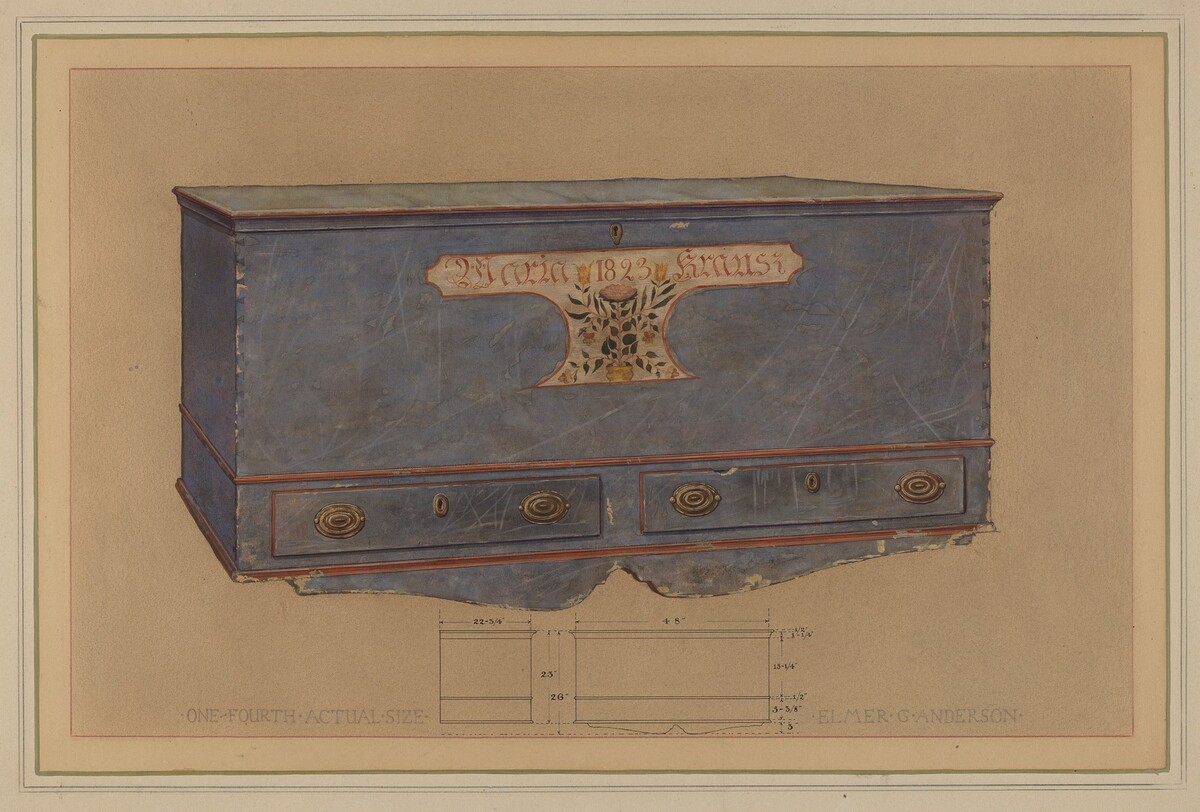 Pa. German Chest