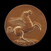 Pegasus on the Fountain Hippocrene [reverse], Italian 16th Century, after 1538