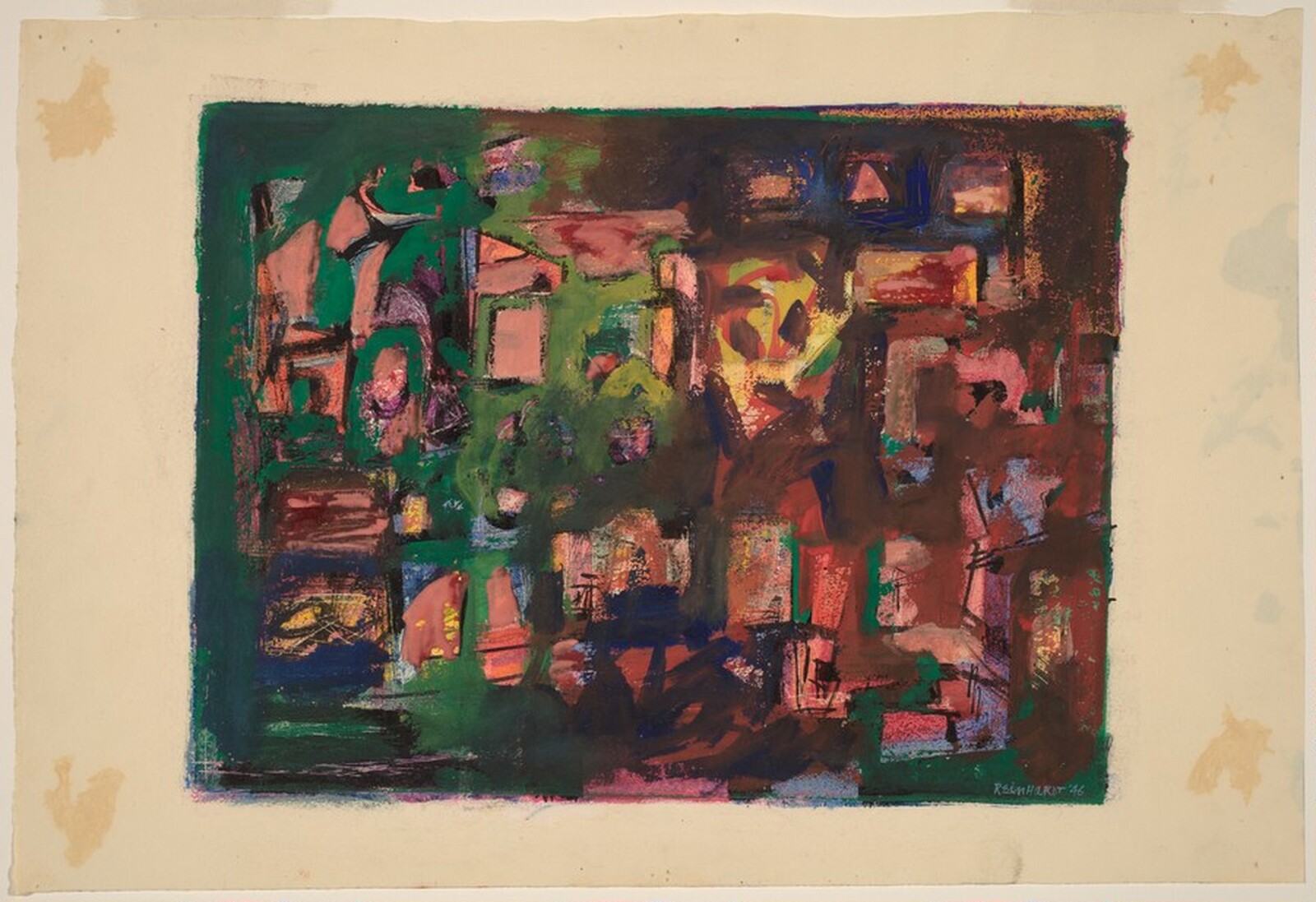 Untitled, Ad Reinhardt, 1946
