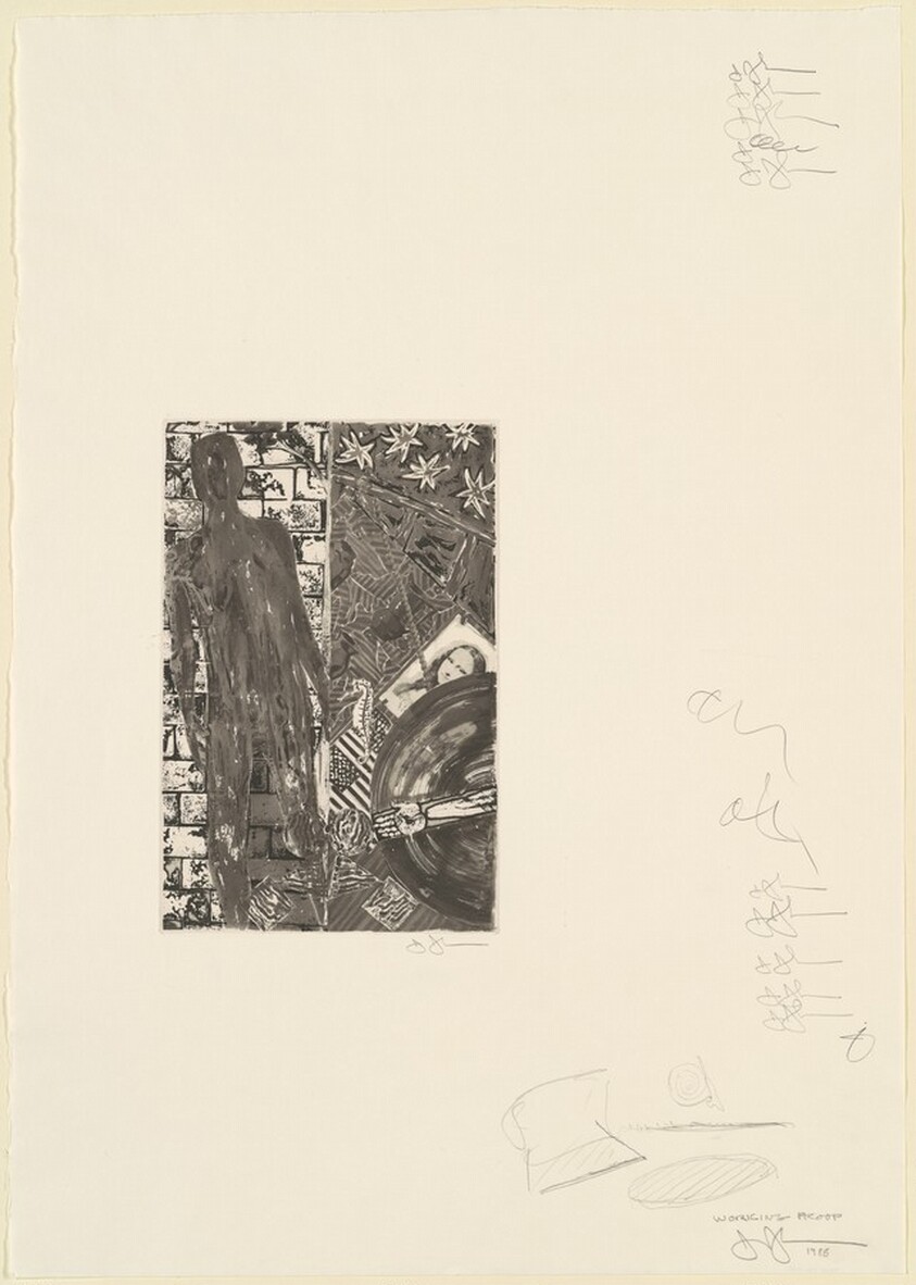 Summer (frontispiece for "Poems" by Wallace Stevens) [working proof]