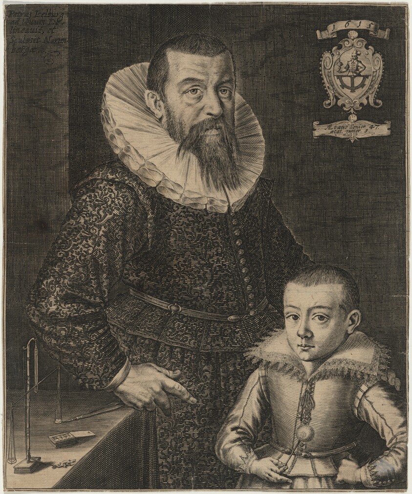 Portrait of a Man and His Son