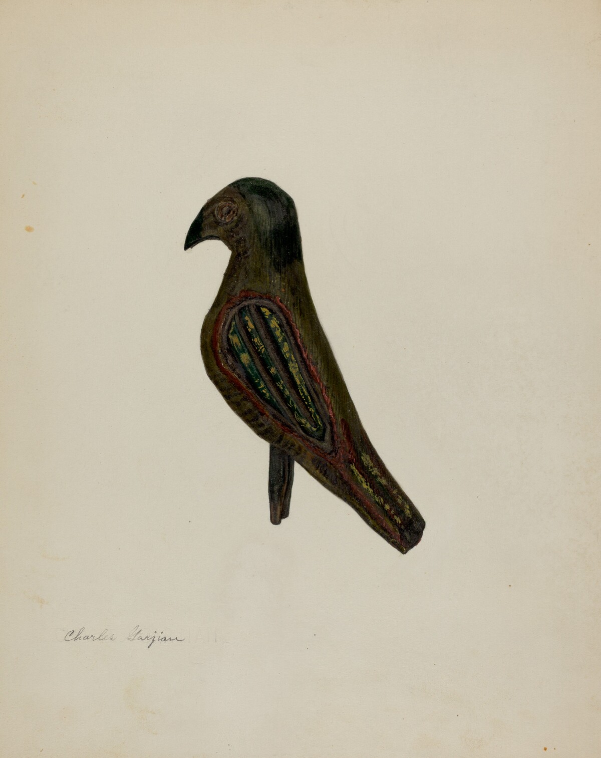 Pa. German Toy Bird
