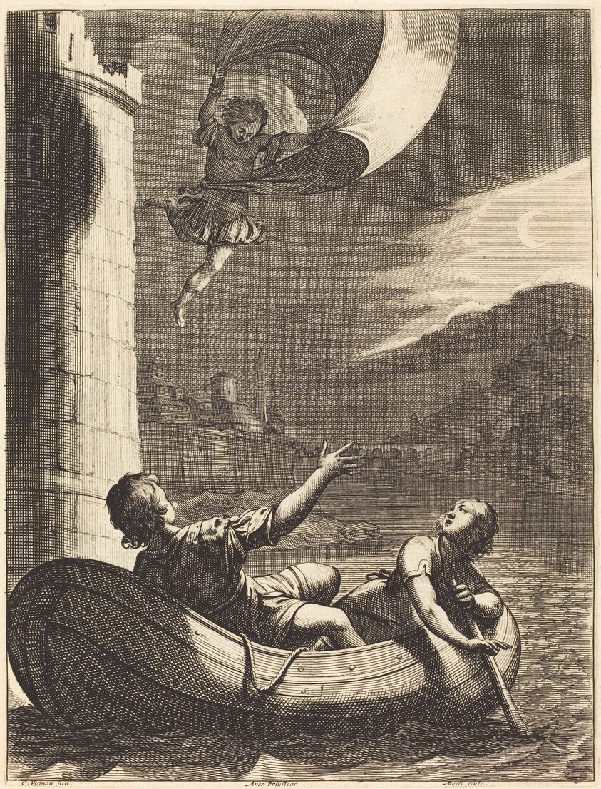 Illustration to Jean Desmarets' "L'Ariane"