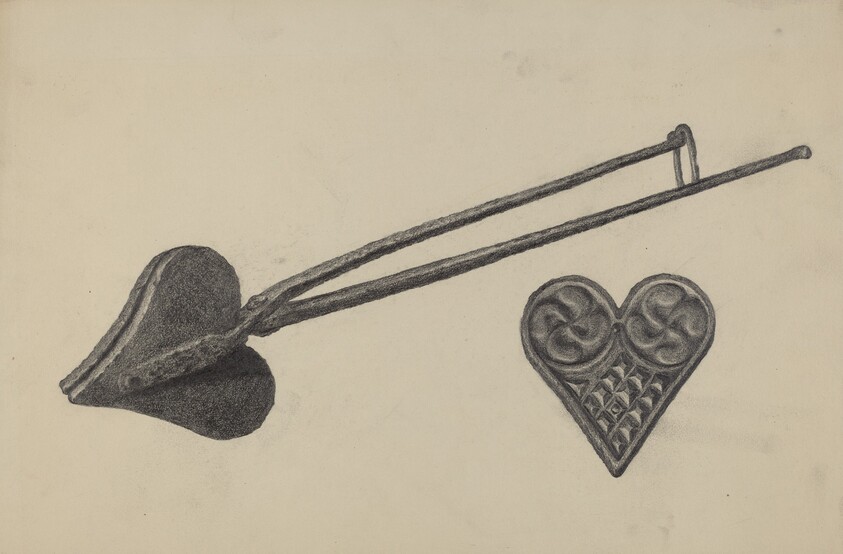 Pa. German Waffle Iron