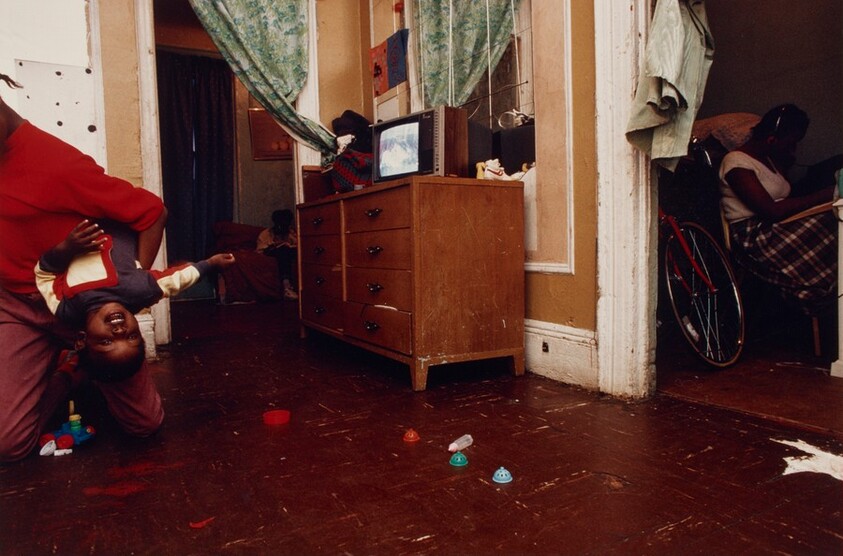 Wilson Family at Leisure, Spanish Harlem, New York