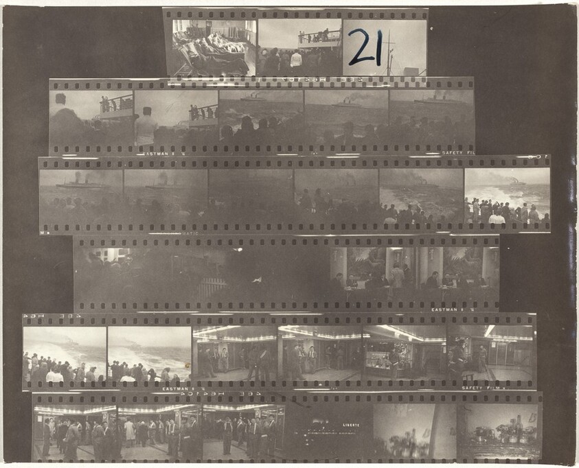 On the "Liberte" going to America--Paris 21B