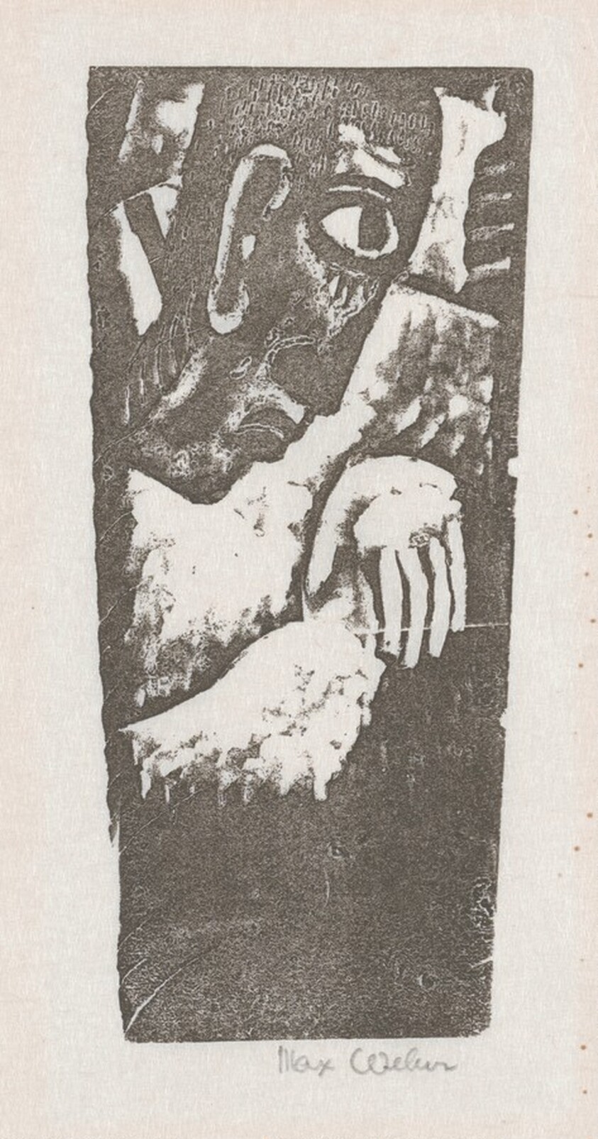 Large Primitive Head in Profile