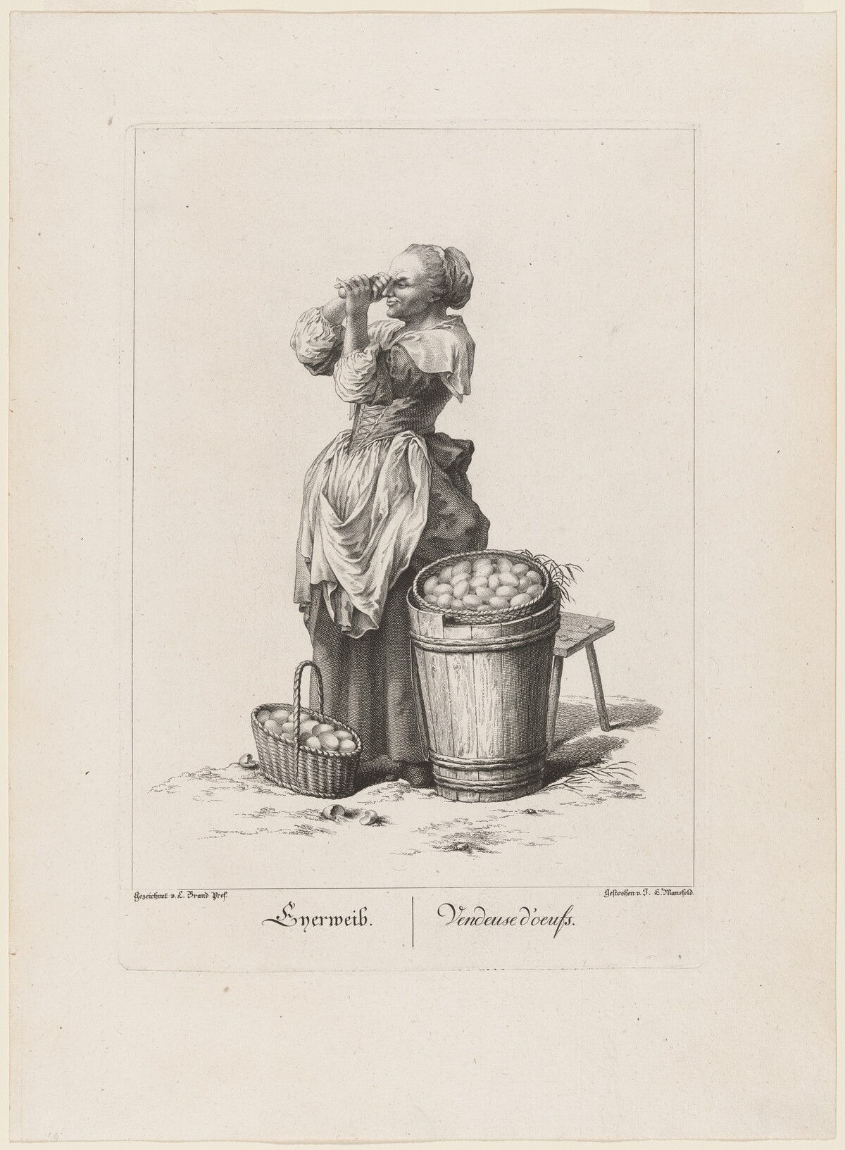 Eyerweib (Egg Seller)