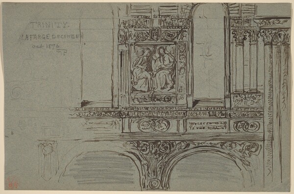 Trinity Church, Boston (nave) - Mural Study