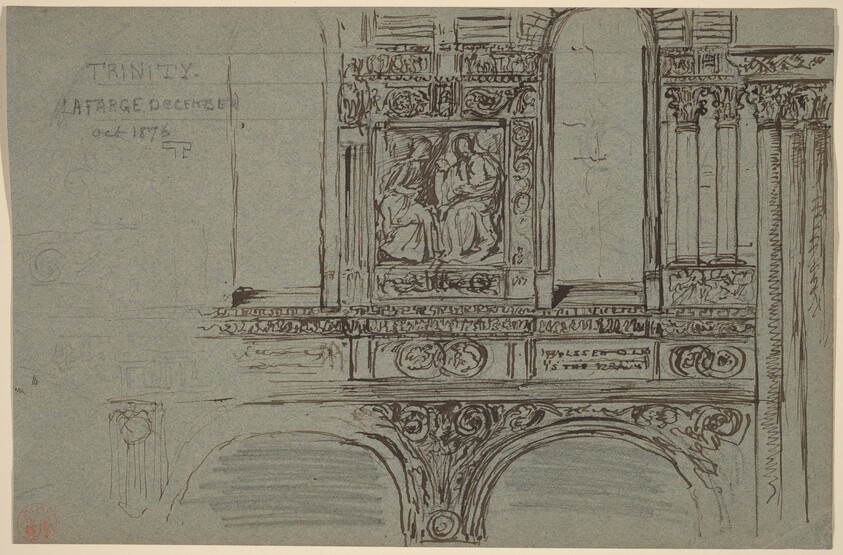 Trinity Church, Boston (nave) - Mural Study