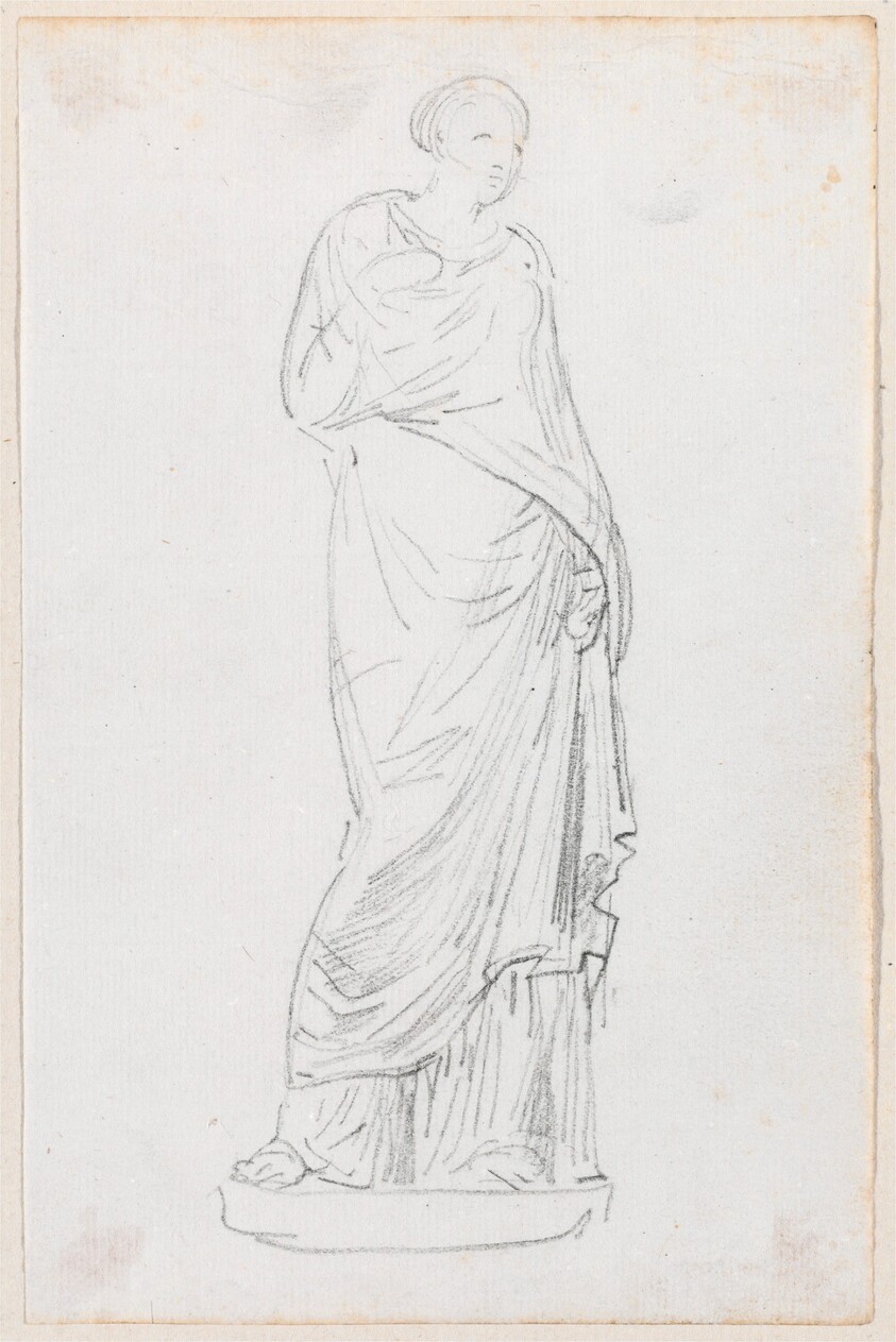 Statue of a Female in a Toga