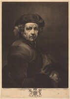 Rembrandt, Self-Portrait, Richard Earlom after Rembrandt van Rijn, 1767
