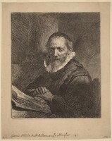 Jan Cornelisz. Sylvius, Rembrandt van Rijn, 1633