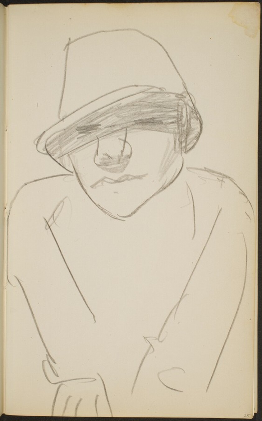 Figur mit Hut (Figure with Hat) [p. 25]