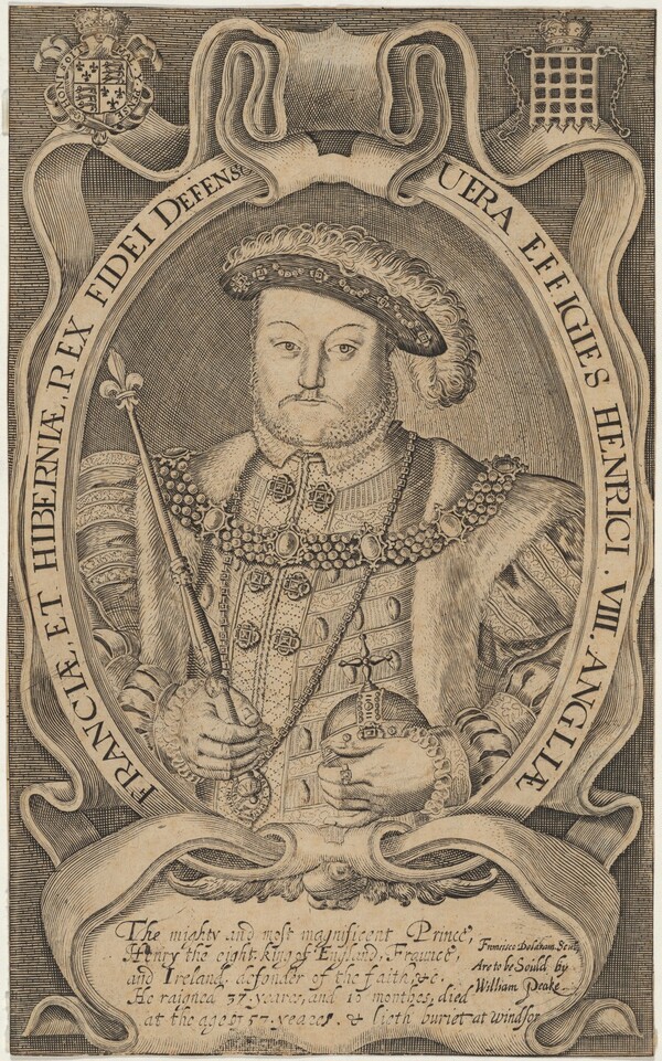 Henrici VIII Angliae, Franciae et Hiberniam Rex (King Henry VIII)