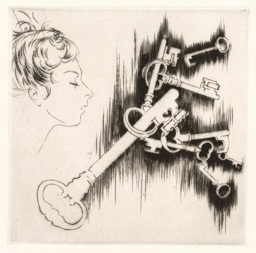 Les Clefs des Songes (The Key to Dreams) [plate 16]