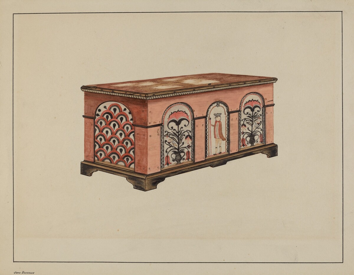 Pa. German Dower Chest