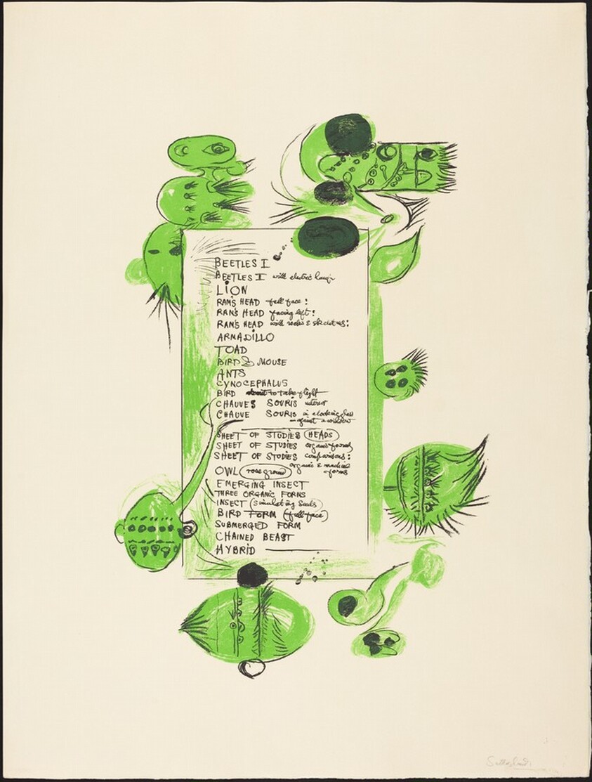 Frontispiece to a Bestiary