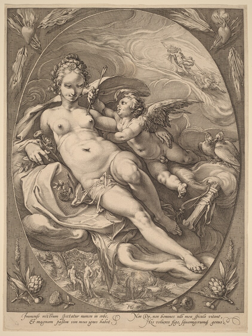 Venus and Cupid