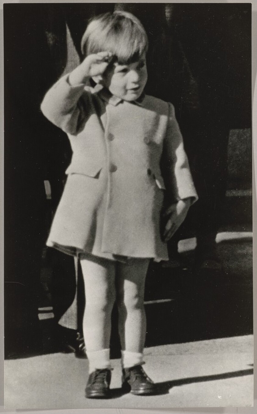 Title from caption on object: "A Final Salute"