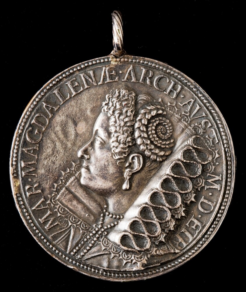 Maria Maddalena of Austria, 1589-1631, Wife of Grand Duke Cosimo II de' Medici 1608 [reverse]